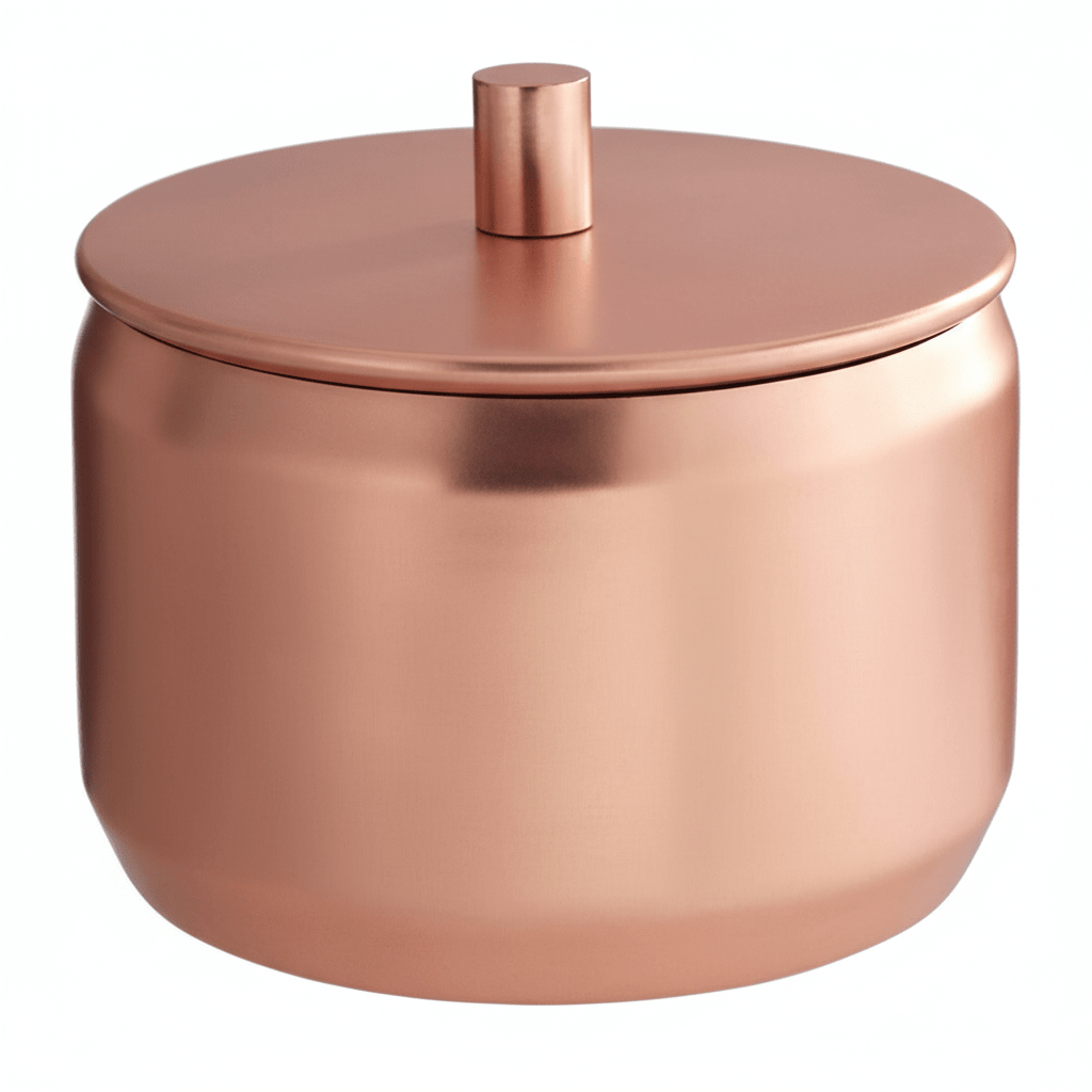 Traze Copper Finish Storage Canister