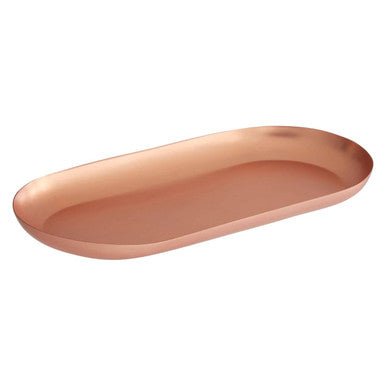 Traze Copper Finish Tray