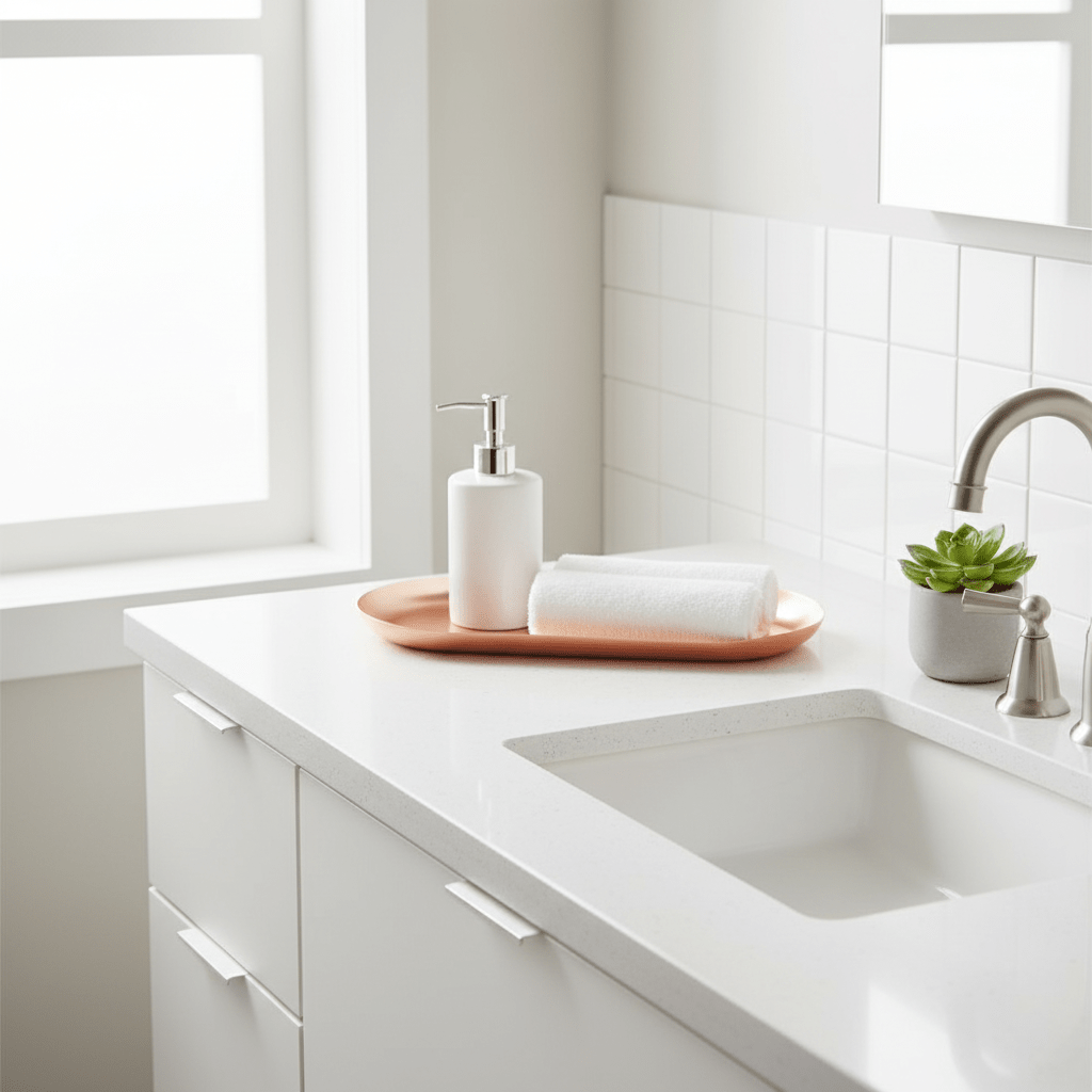 Traze Copper Finish Tray