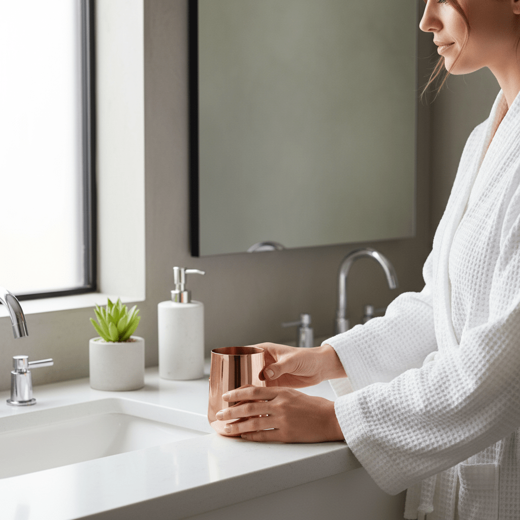 Traze Copper Finish Tumbler
