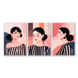 Trendy Wall Art For Bedroom | Set of 3 Boho Women Wall art Prints