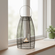 Trento Black Finish Large Lantern