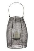 Trento Black Finish Small Lantern