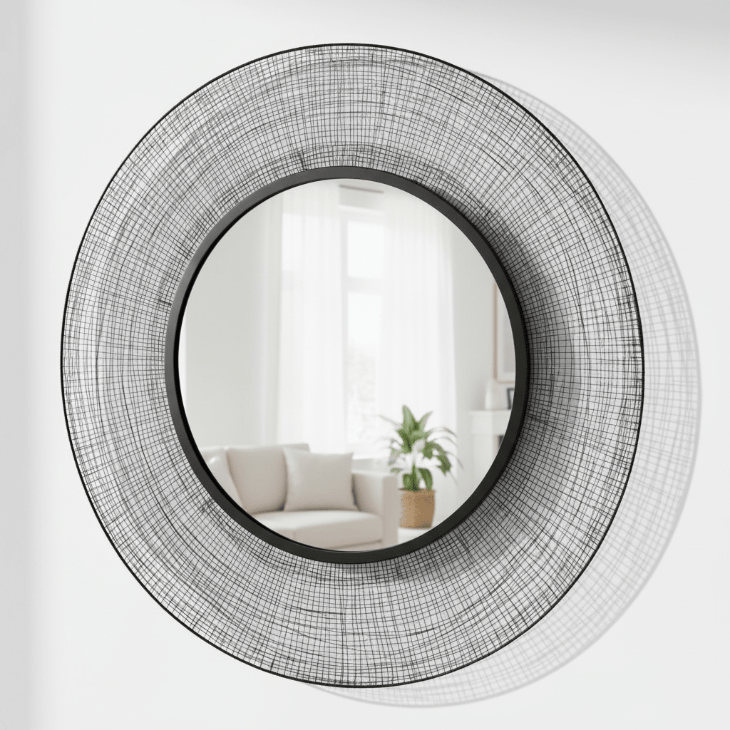Trento Circular Wall Mirror