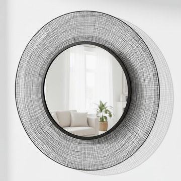 Trento Circular Wall Mirror
