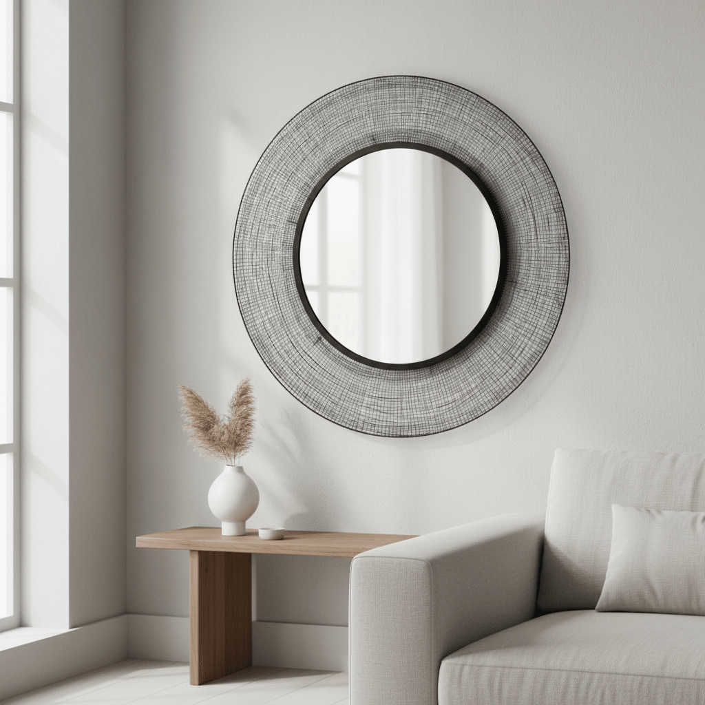 Trento Circular Wall Mirror