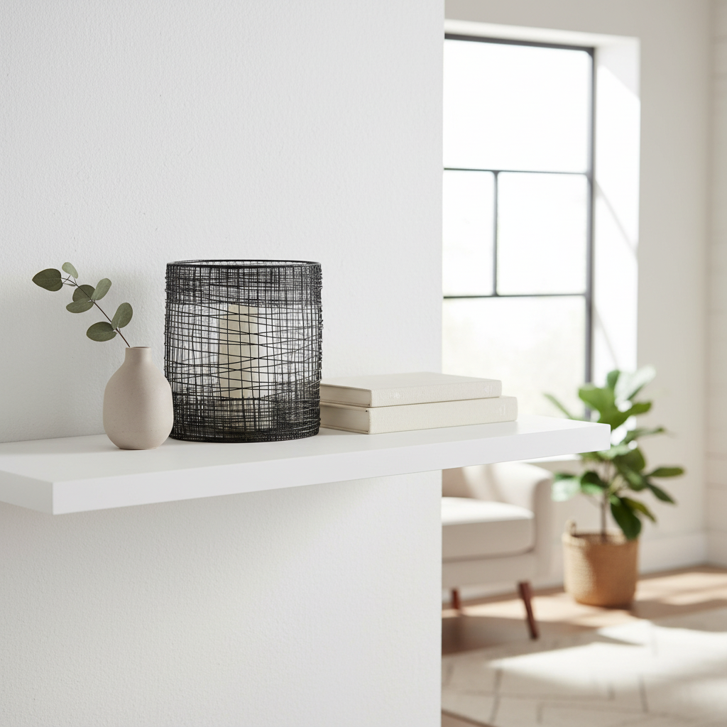 Trento Glass and Black Finish Metal Cylindrical Lantern