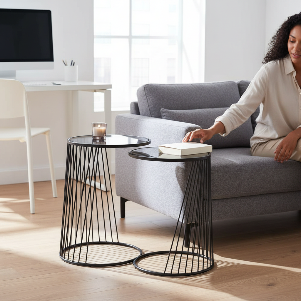 Trento Set Of 2 Side Tables