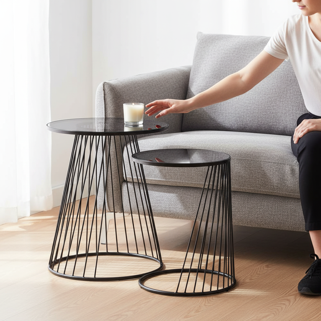 Trento Set Of 2 Side Tables