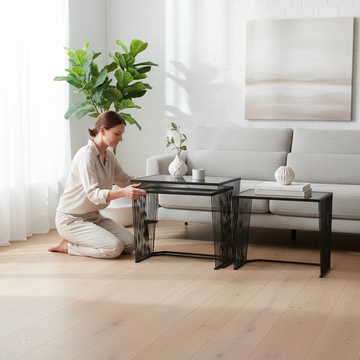 Trento Set Of 3 Side Tables