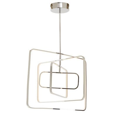 Trieste Large Rectangular Pendant Light