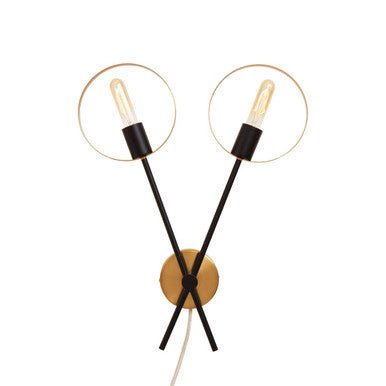 Trieste Two Bulb Ring Wall Light