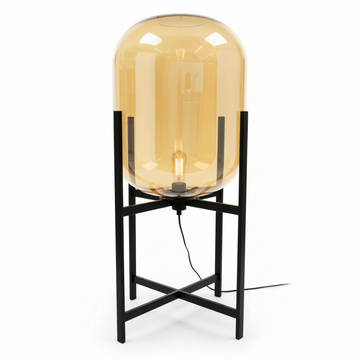 Trieste Champagne Glass Floor Lamp