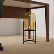 Trieste Champagne Glass Floor Lamp