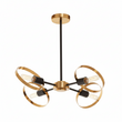 Trieste Four Bulb Ring Pendant Light