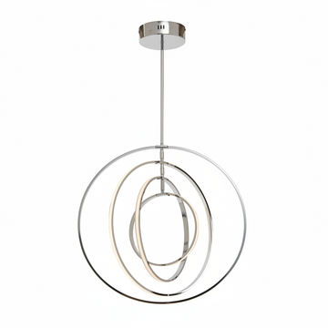 Trieste Four Ring Pendant Light