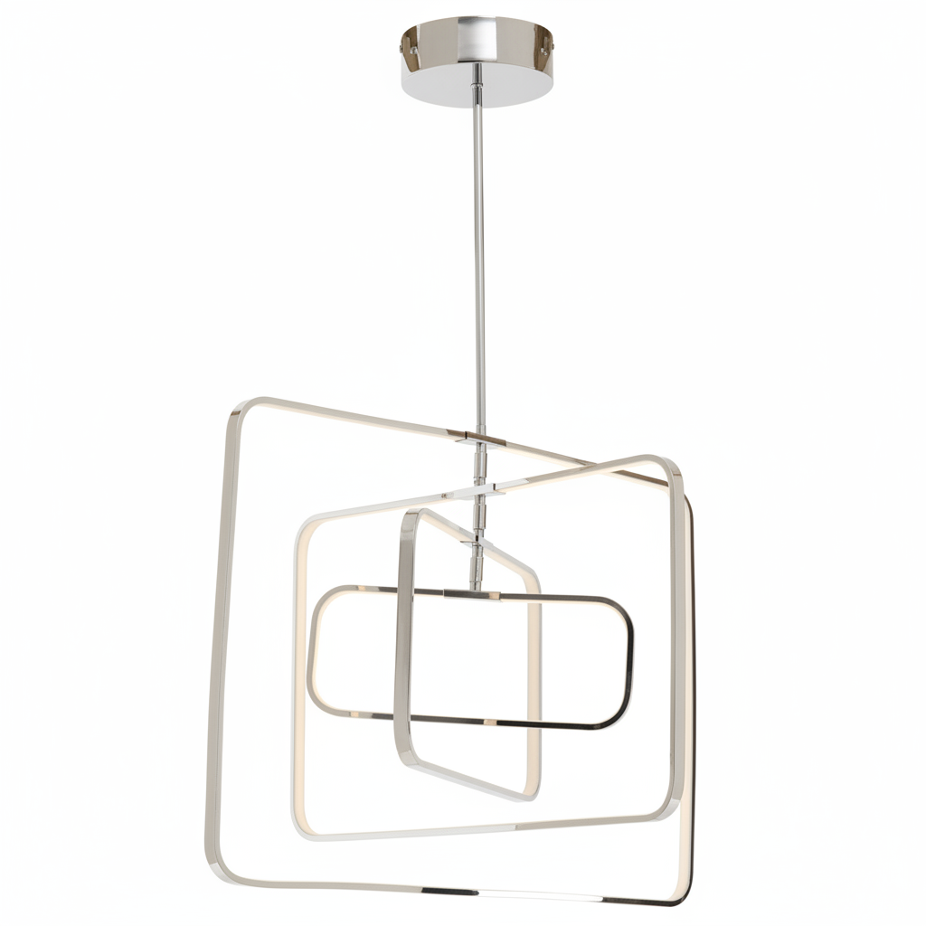Trieste Large Rectangular Pendant Light