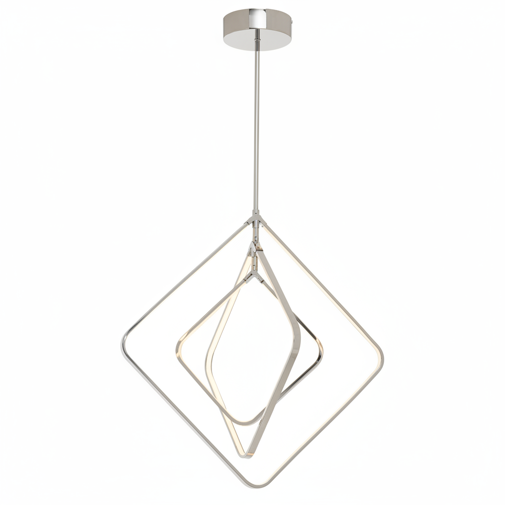 Trieste Small Angular Pendant Light
