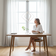 Trieste Small Angular Pendant Light