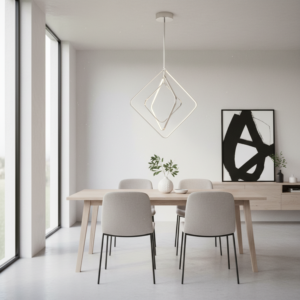 Trieste Small Angular Pendant Light