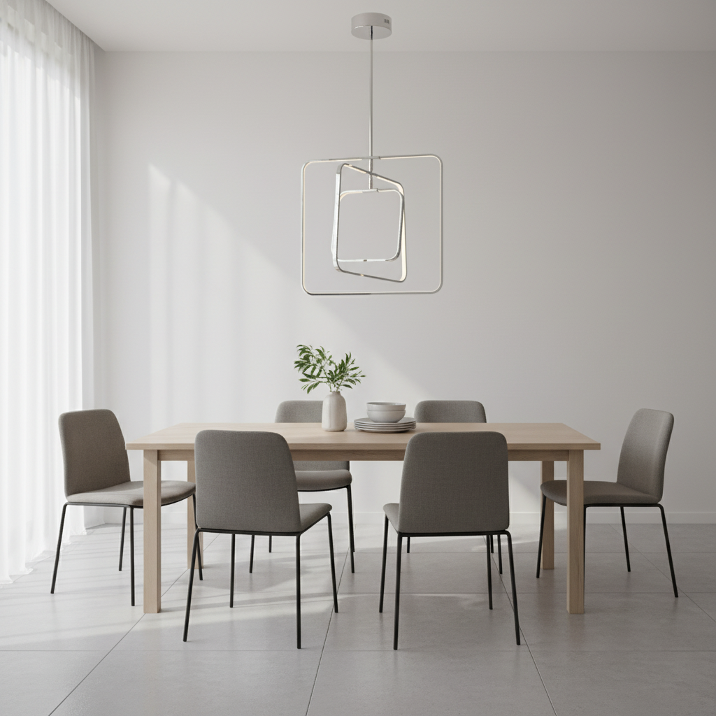Trieste Small Rectangular Pendant Light