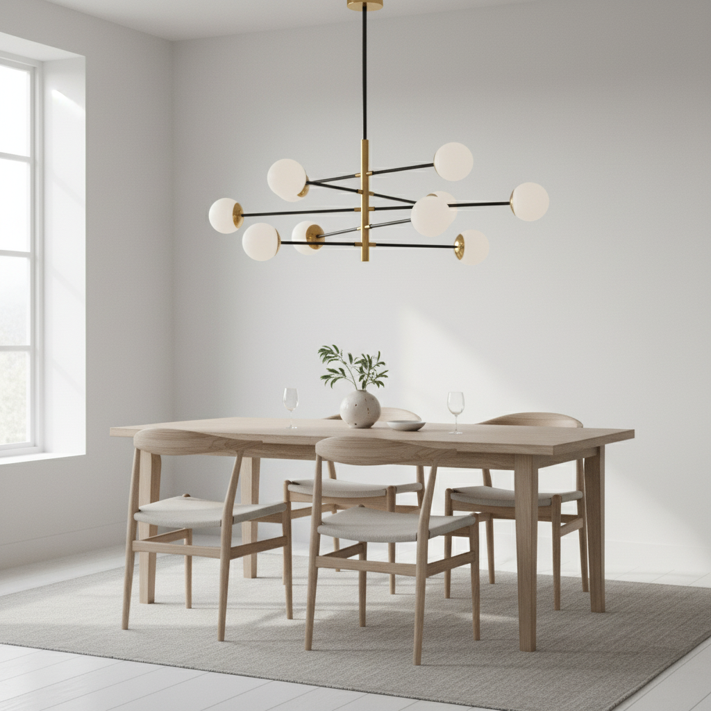 Trieste Ten Bulb Pendant Light