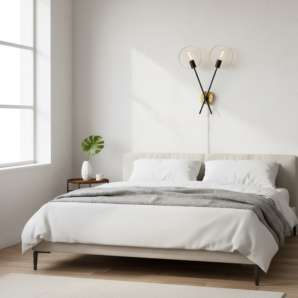 Trieste Two Bulb Ring Wall Light