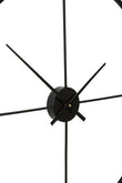 Trinity Black Finish Wall Clock