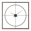 Trinity Rust Finish Wall Clock