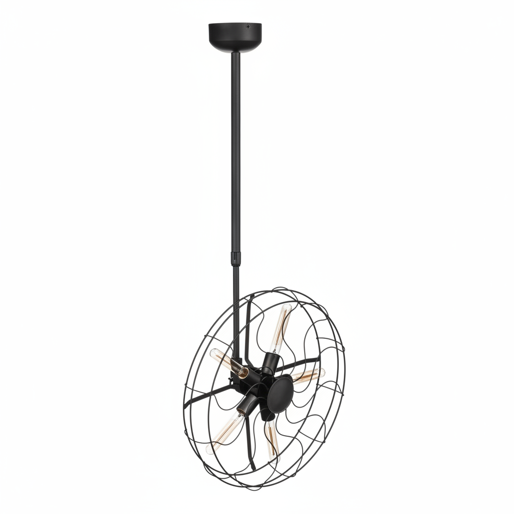Trissoni Vintage Fan Design Ceiling Light