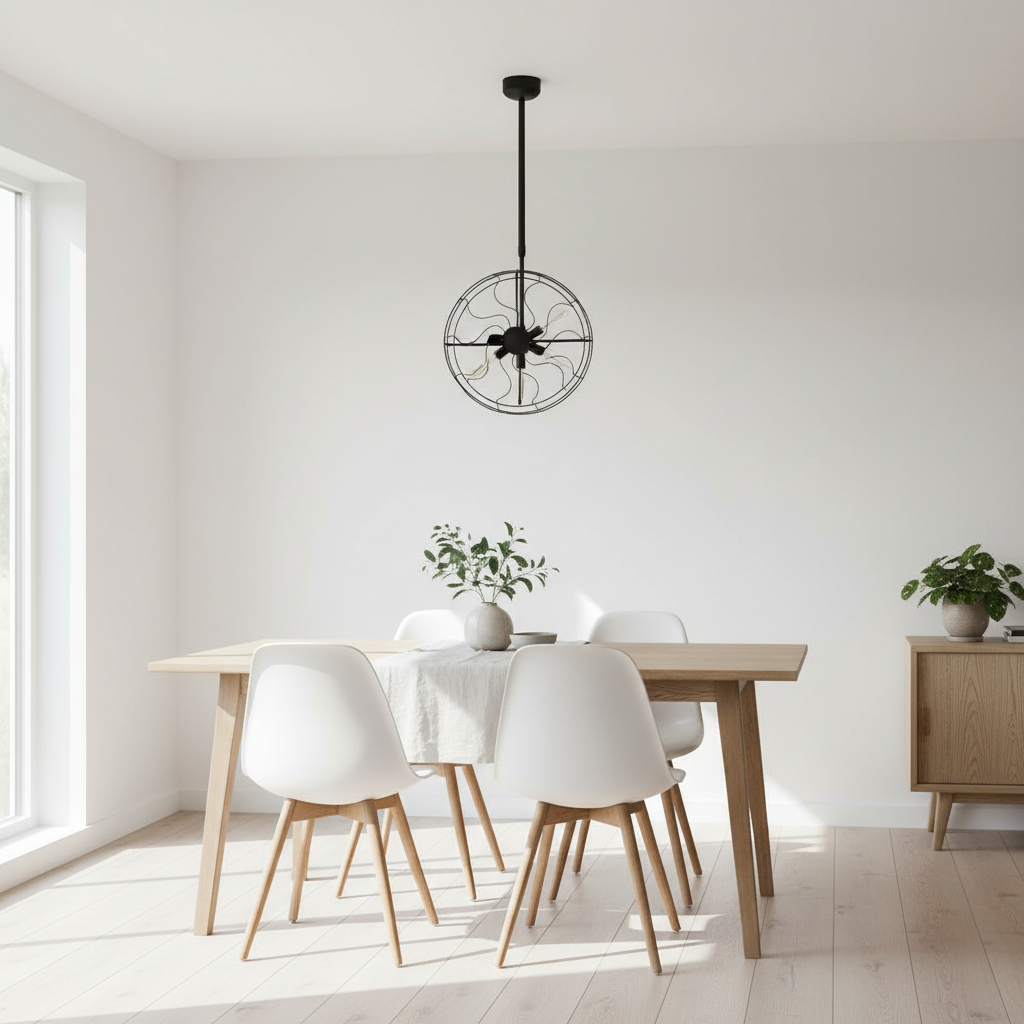 Trissoni Vintage Fan Design Ceiling Light