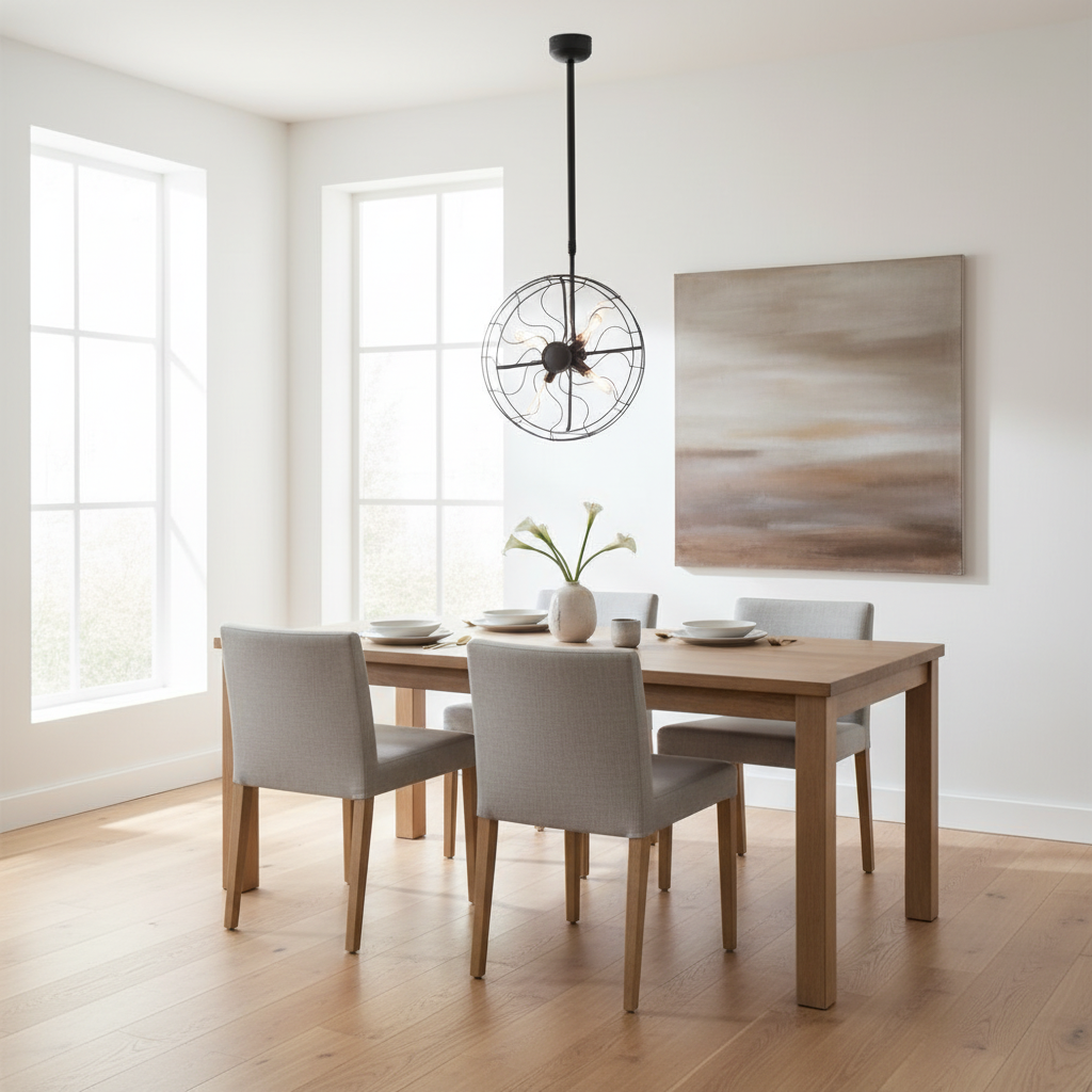 Trissoni Vintage Fan Design Ceiling Light