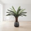 Tropical artificial palm tree, large palm branch, palm leaf, potted plant, family living room, office, hotel decoration