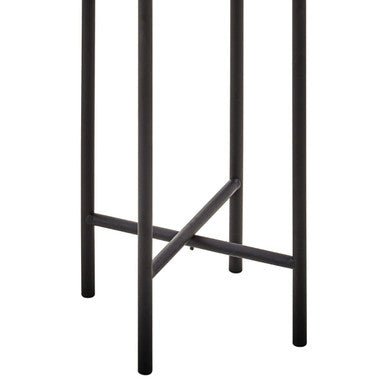 Trosa Small Grey And Black Floor Standing Planter