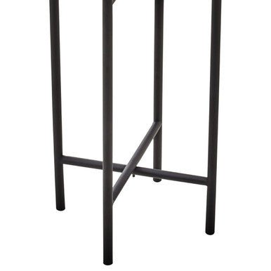 Trosa Small White And Black Floor Standing Planter