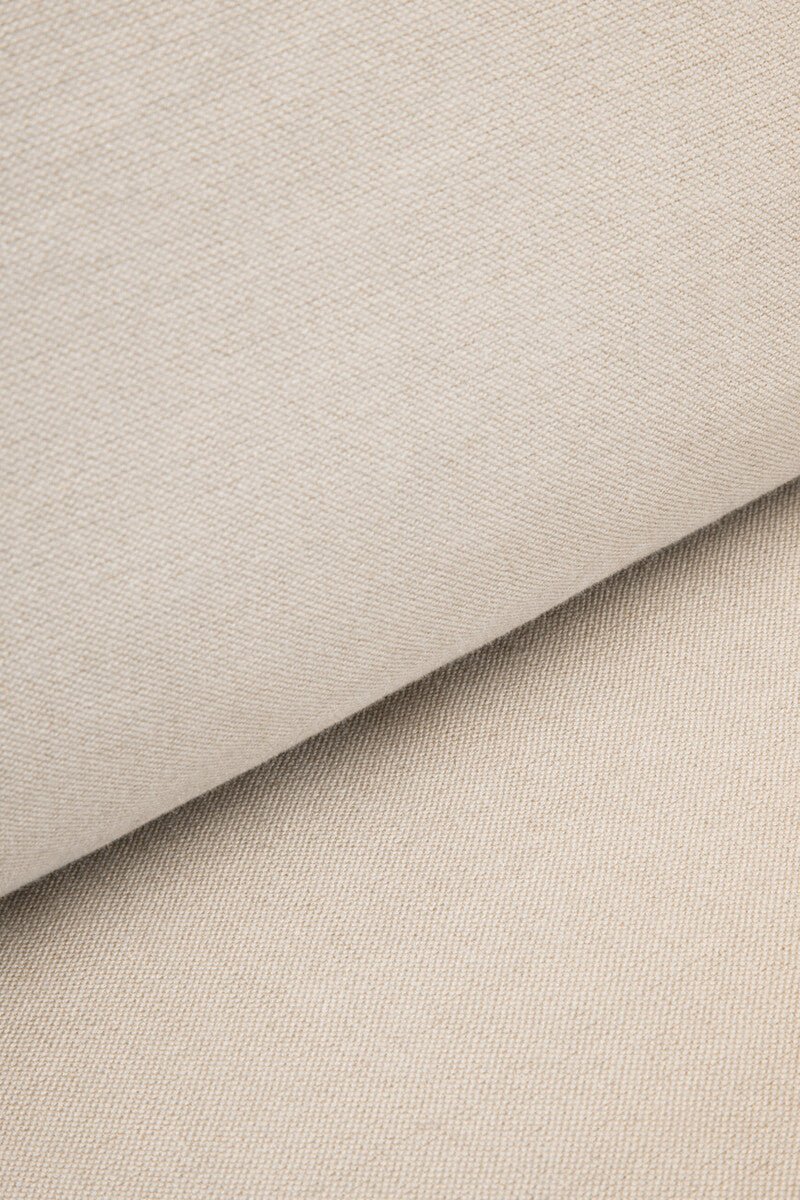 Troyes Cream Three Seat Right Chaise Sofa