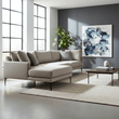 Troyes Grey Three Seat Left Chaise Sofa
