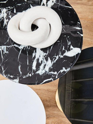 Tundra White Knot Sculpture