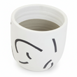 Tundra Black And White Planter