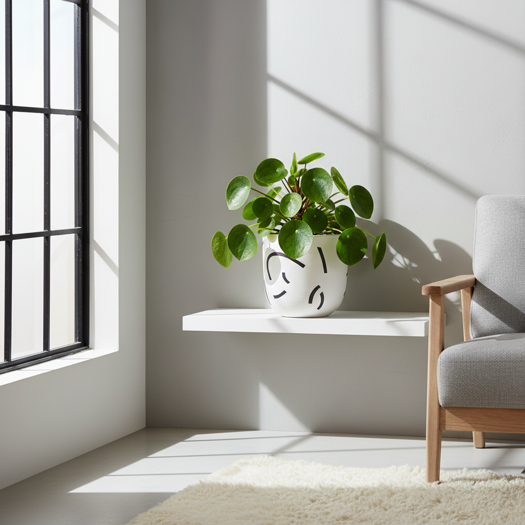 Tundra Black And White Planter
