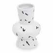 Tundra White and black Large Vase