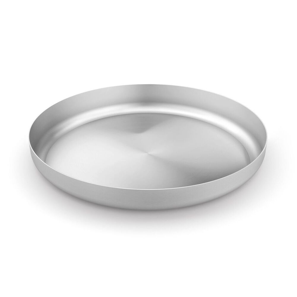 Tweo Premium Brushed Steel Decorative Bowl - 30cm Diameter