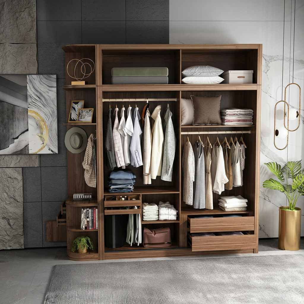 Ueda wardrobe, square adaptation