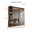 Ueda wardrobe, square adaptation