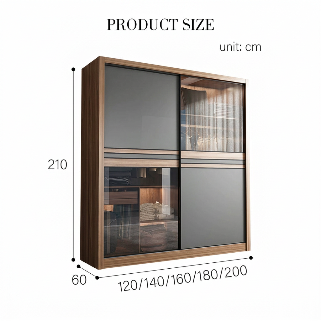 Ueda wardrobe, square adaptation