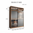 Ueda wardrobe, square adaptation