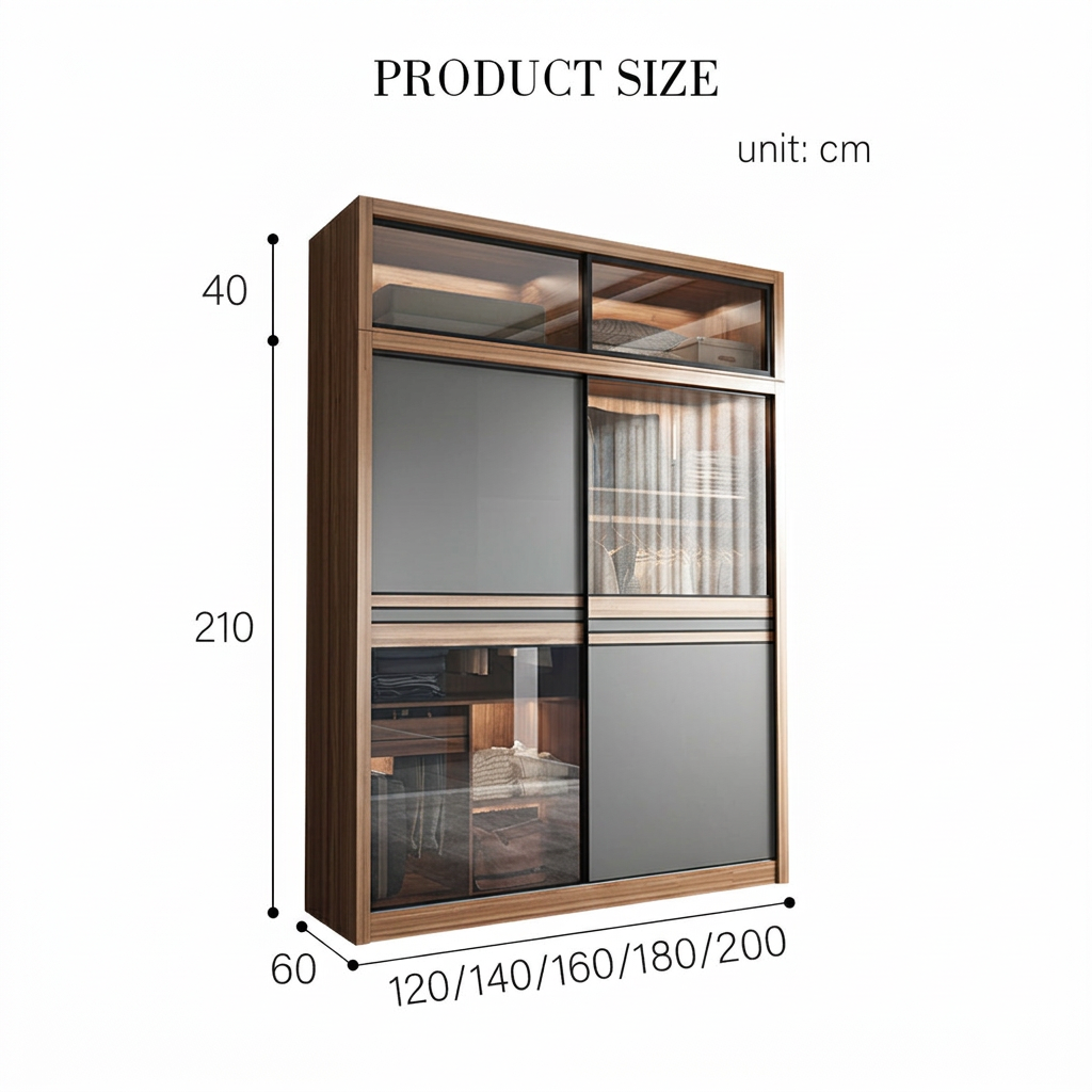 Ueda wardrobe, square adaptation