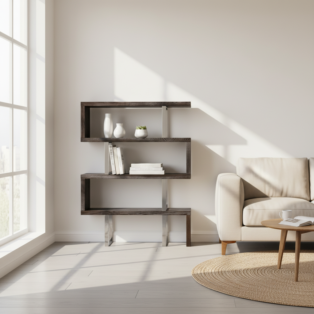 Ulmus 4 Tier Shelf Unit