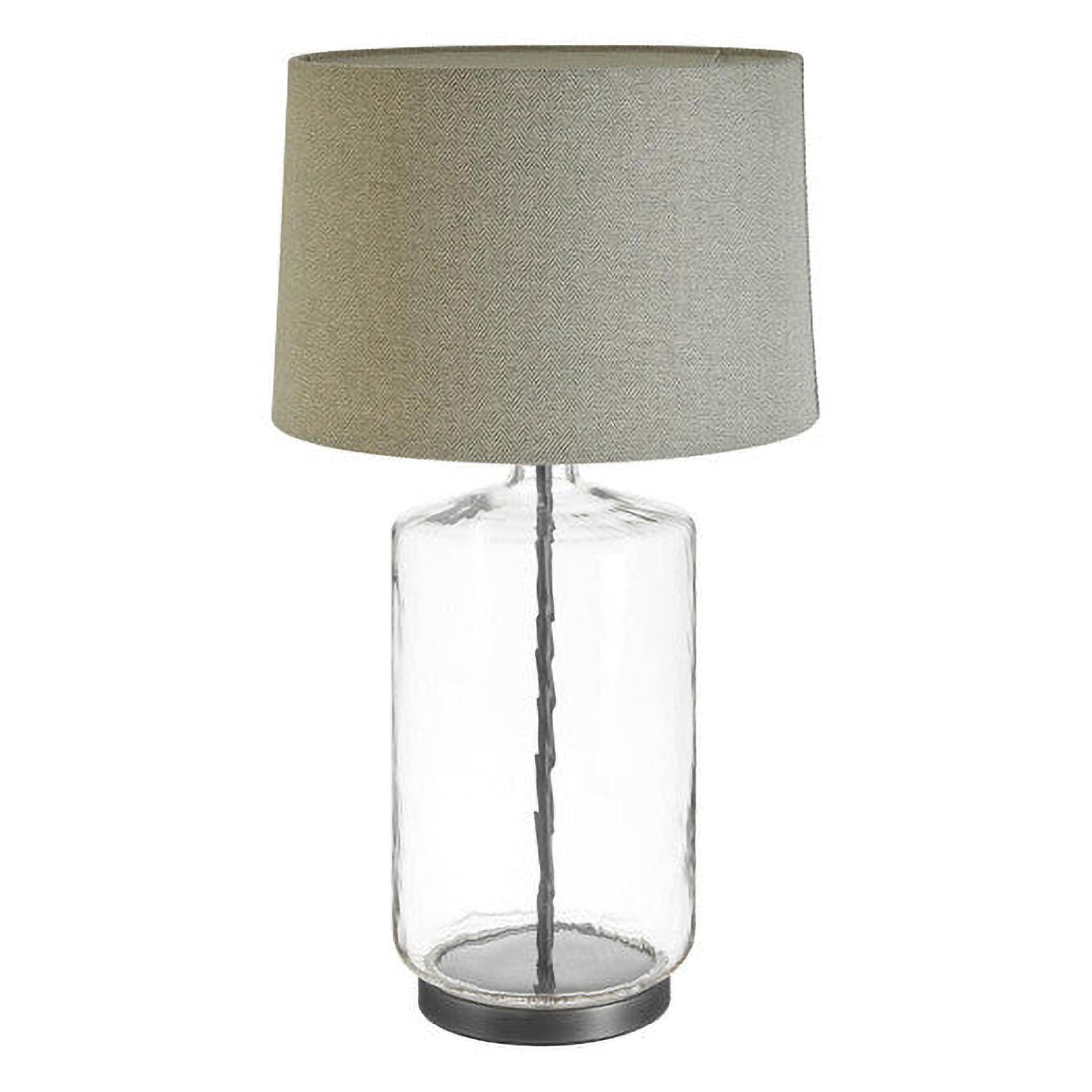 Unita Table Lamp With Grey And Black Shade