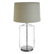 Unita Table Lamp With Grey And Black Shade